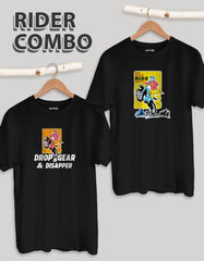 Custom Rider T-shirts Combo Pack for Bike Lovers