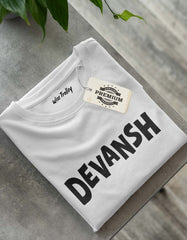 Devansh Name T-shirt