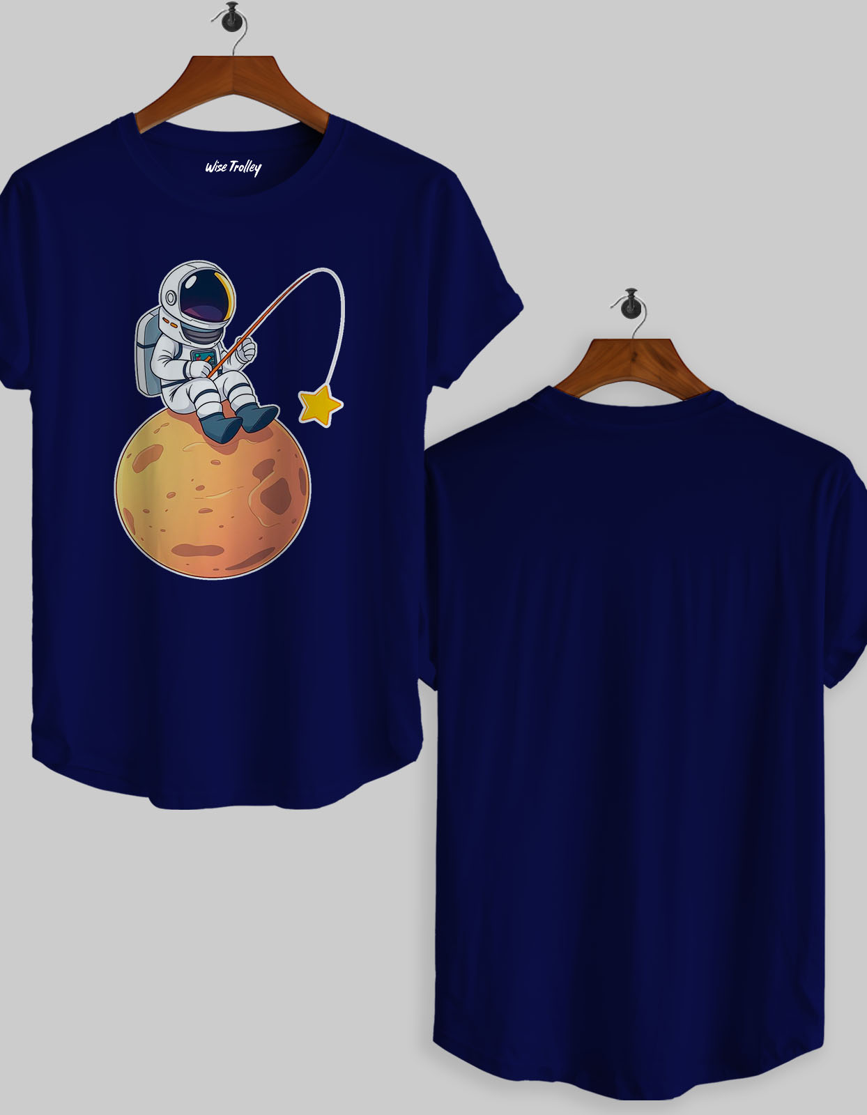 Astronaut Sitting on Planet T-shirt