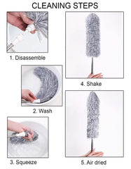 Microfiber Fan Cleaning Duster Flexible Fan mop