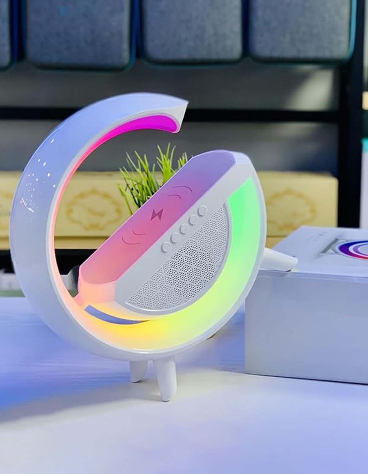 G-Shape Led Lamp In 1 Multi-Function Bluetooth Speaker