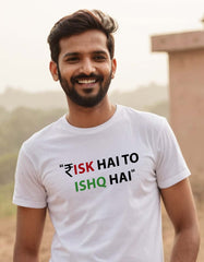 "Risk Hai Toh Ishq Hai" Share Market T shirt