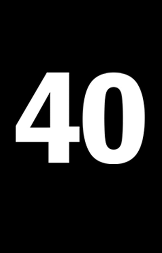 40 Number T shirt