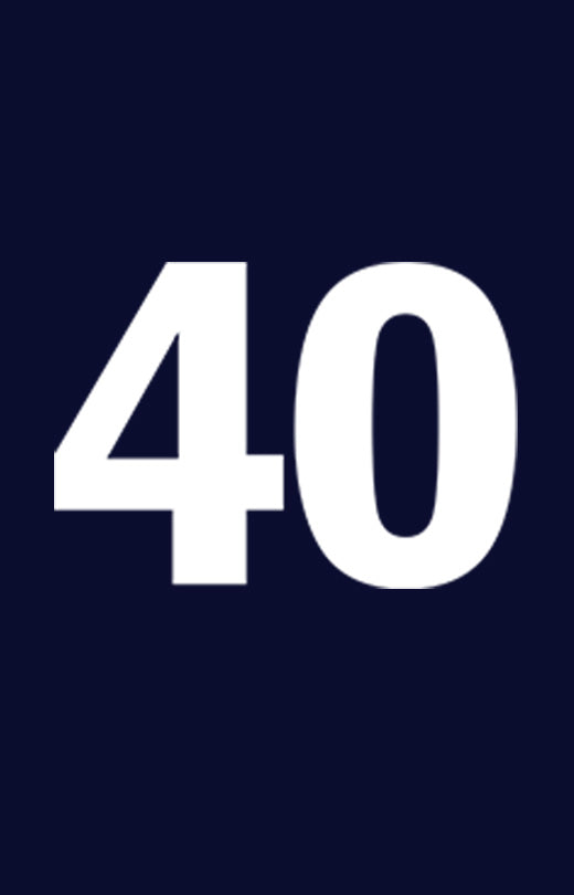 40 Number T shirt