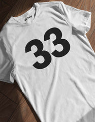 Number '33' T shirt