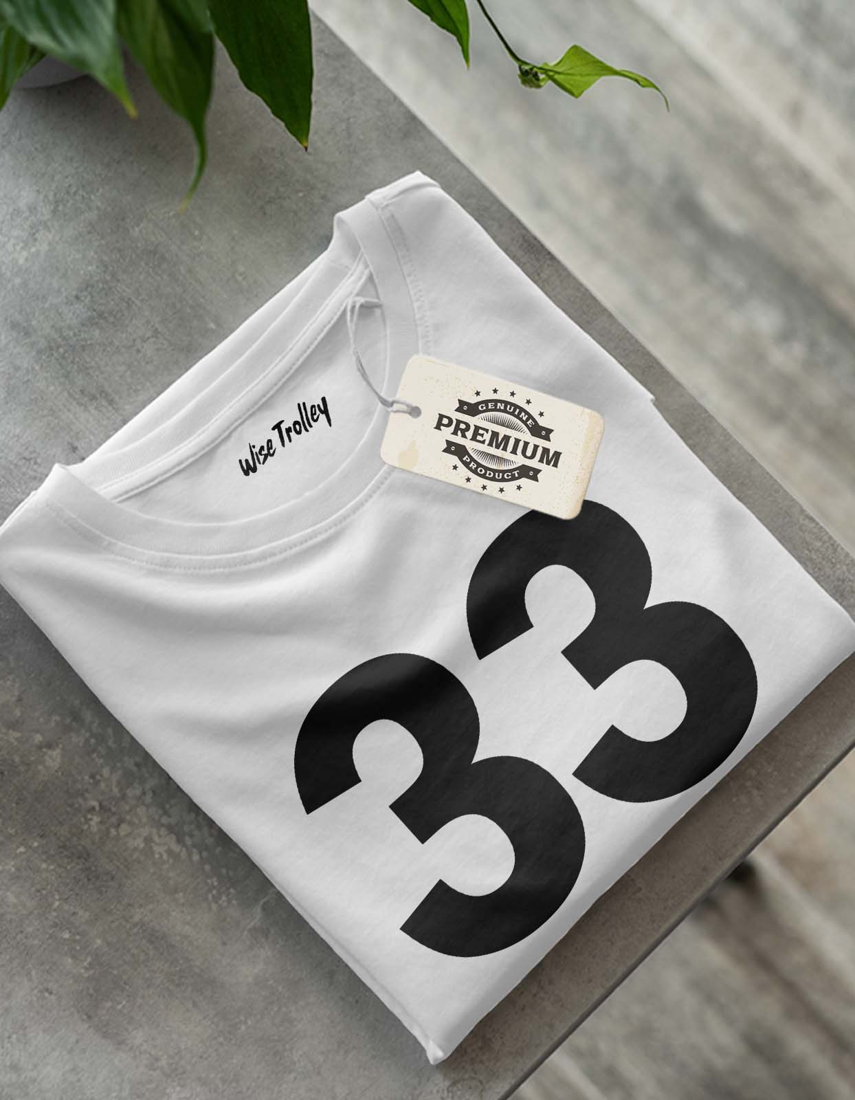 Number '33' T shirt