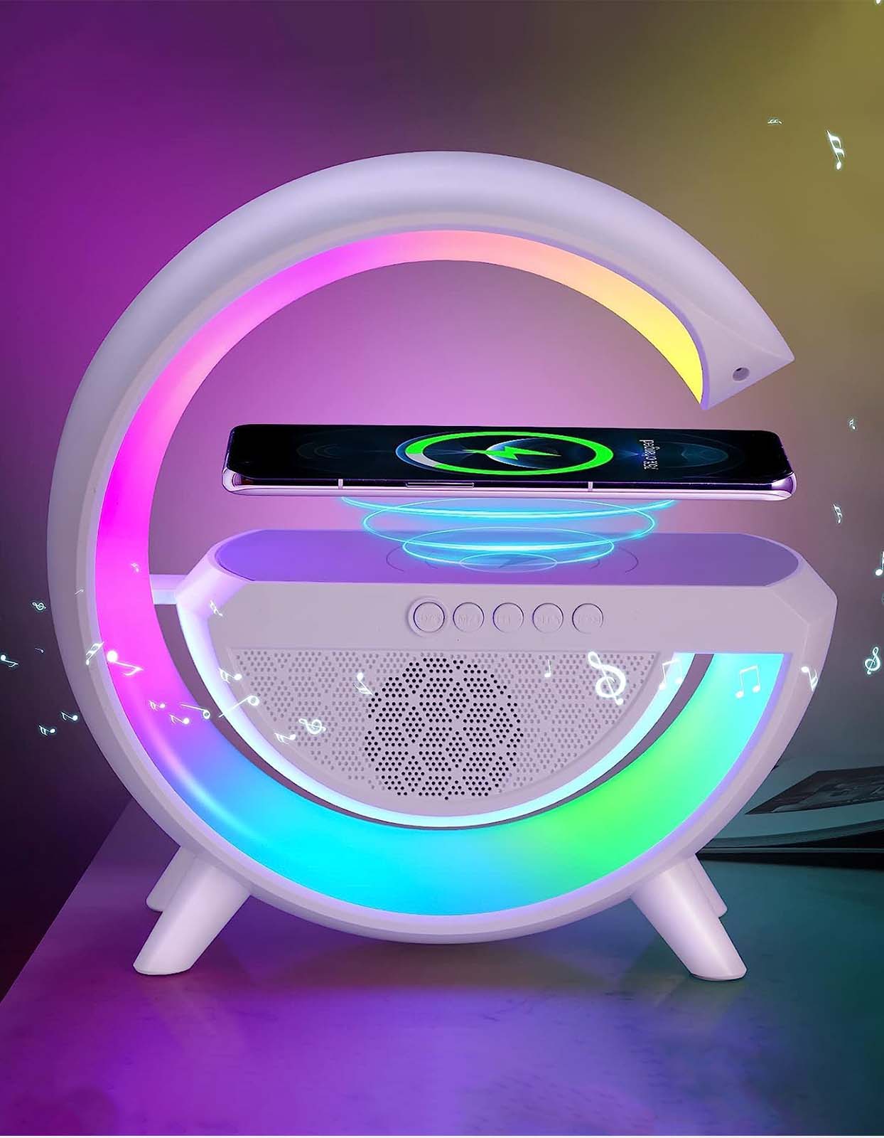 G-Shape Led Lamp In 1 Multi-Function Bluetooth Speaker