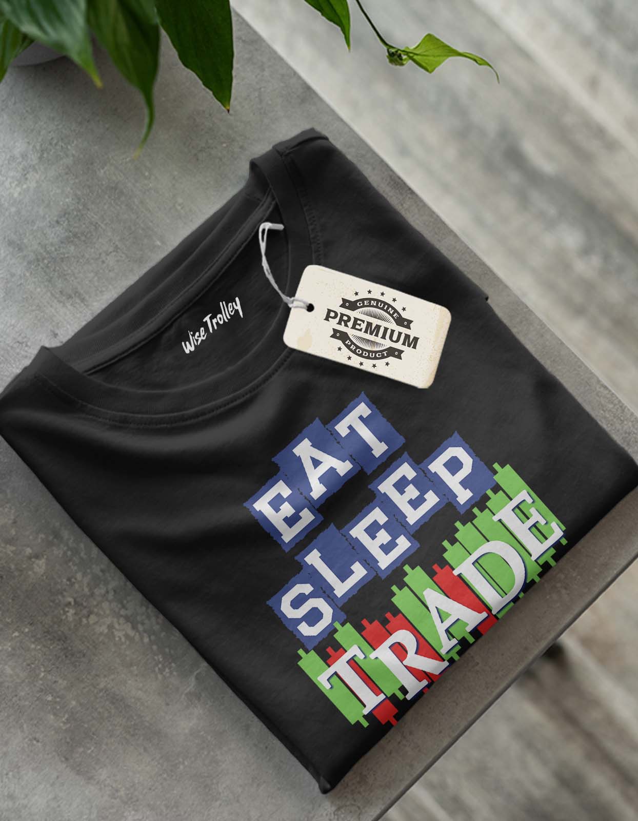 "Eat Sleep Trade Repeat" Trade T shirt