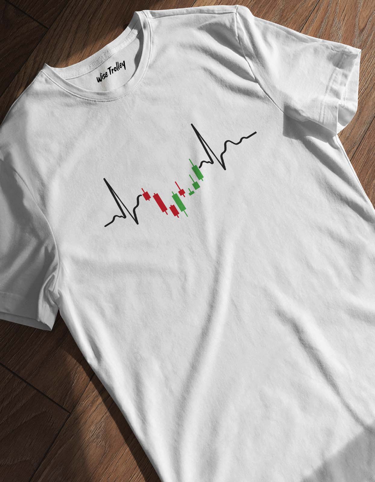 "Trading Heartbeat" Day Trader T shirt