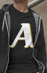 'A' Letter T shirt