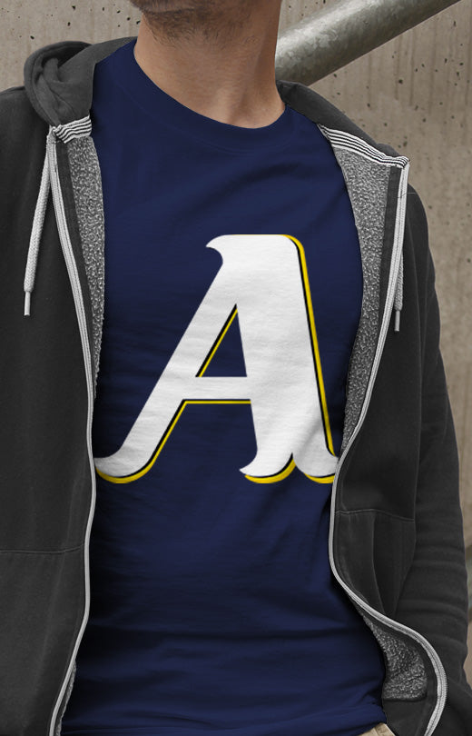 'A' Letter T shirt