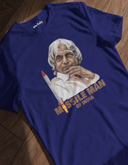 "APJ Abdul Kalam" Printed T Shirt