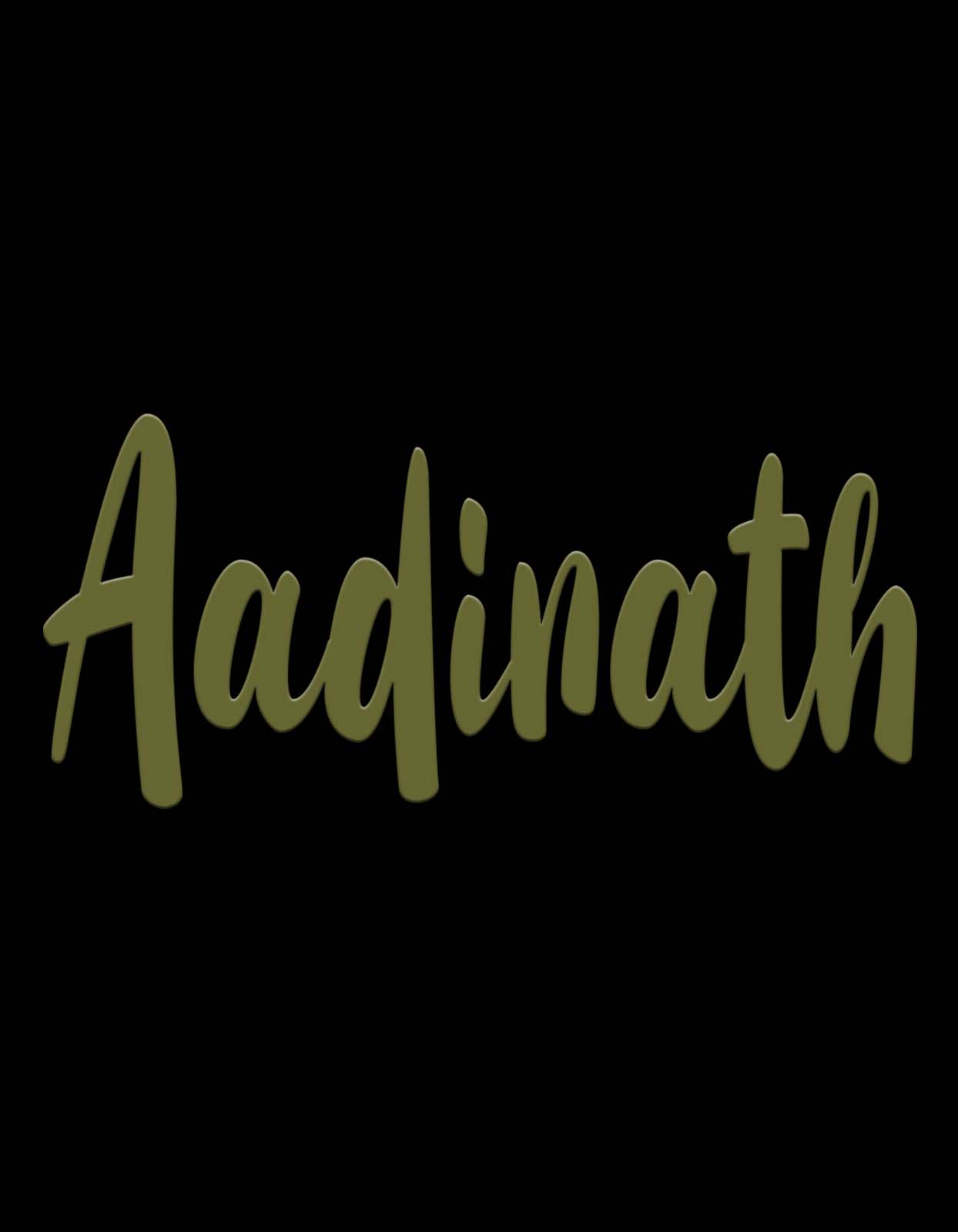 "Aadinath" Name T Shirt