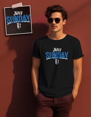 "Aaj Sunday Hai" Printed T Shirt