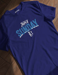 "Aaj Sunday Hai" Printed T Shirt