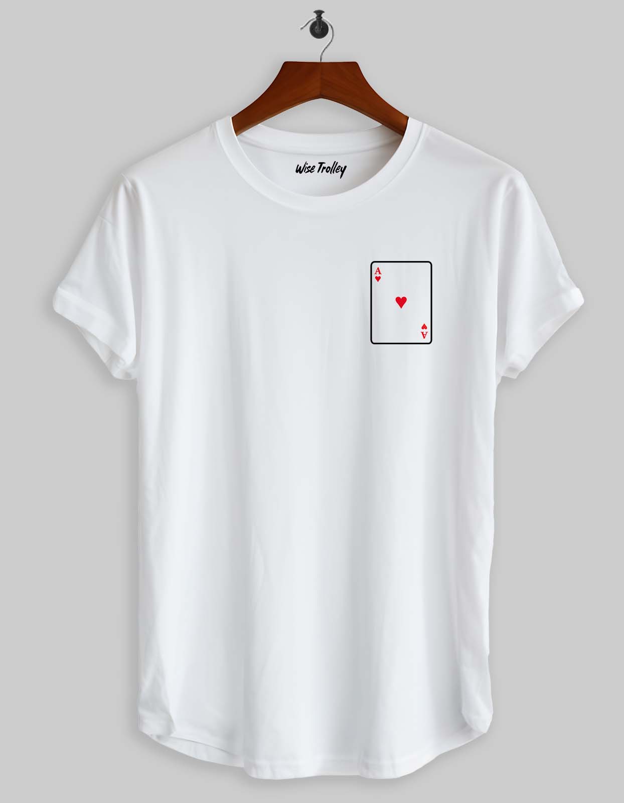 Ace of Hearts Playing Card T-shirt