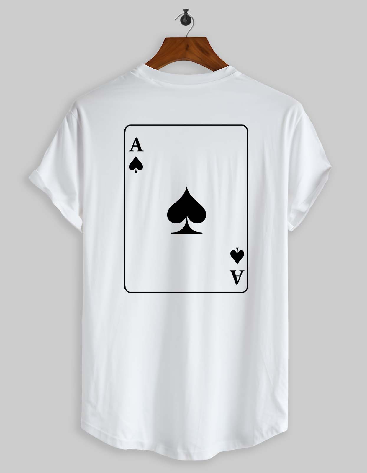 Ace of Spades Playing Card T-shirt