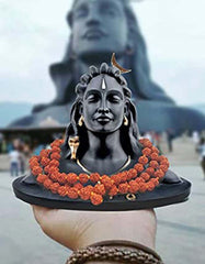 Adiyogi Statue For Car Dash Board