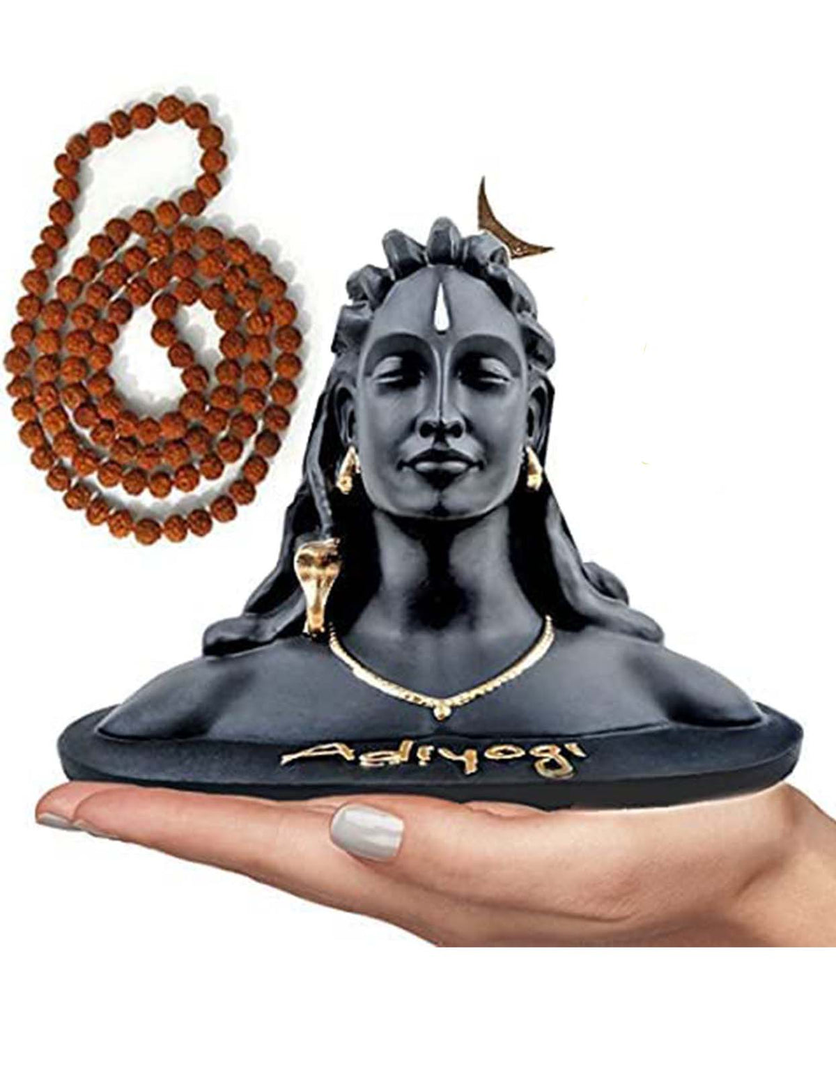 Adiyogi Statue For Car Dash Board