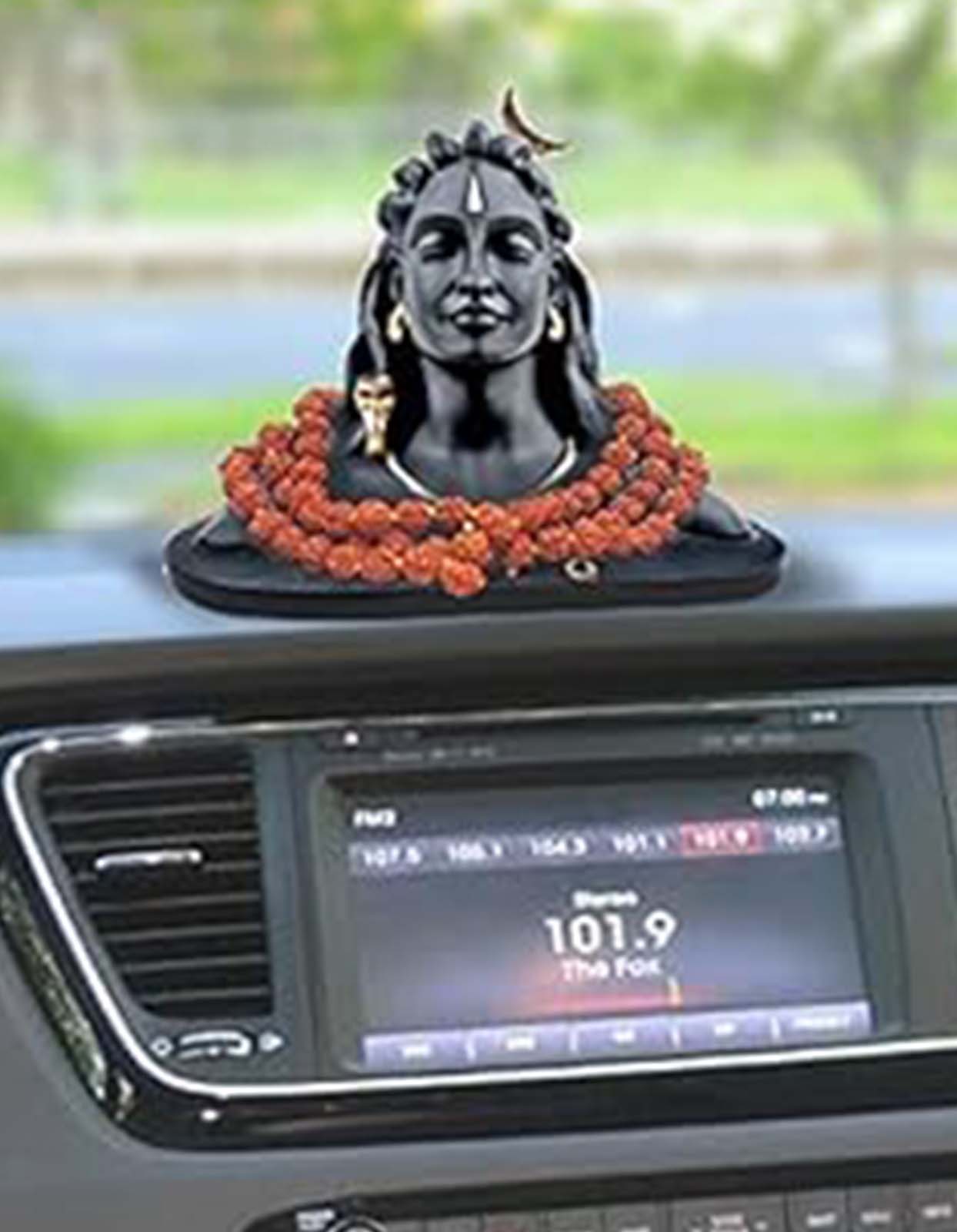 Adiyogi Statue For Car Dash Board