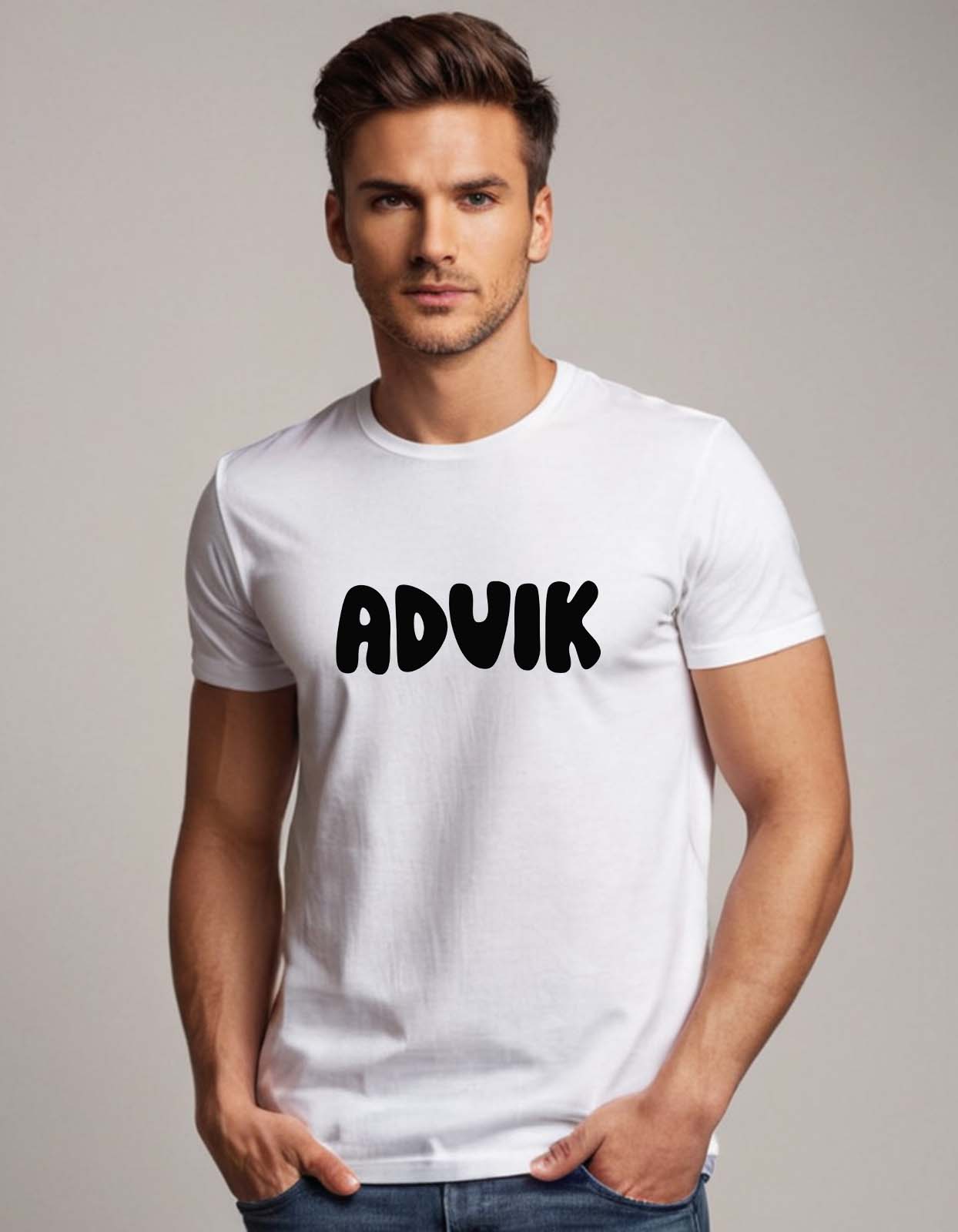 "Advik" Name T Shirt