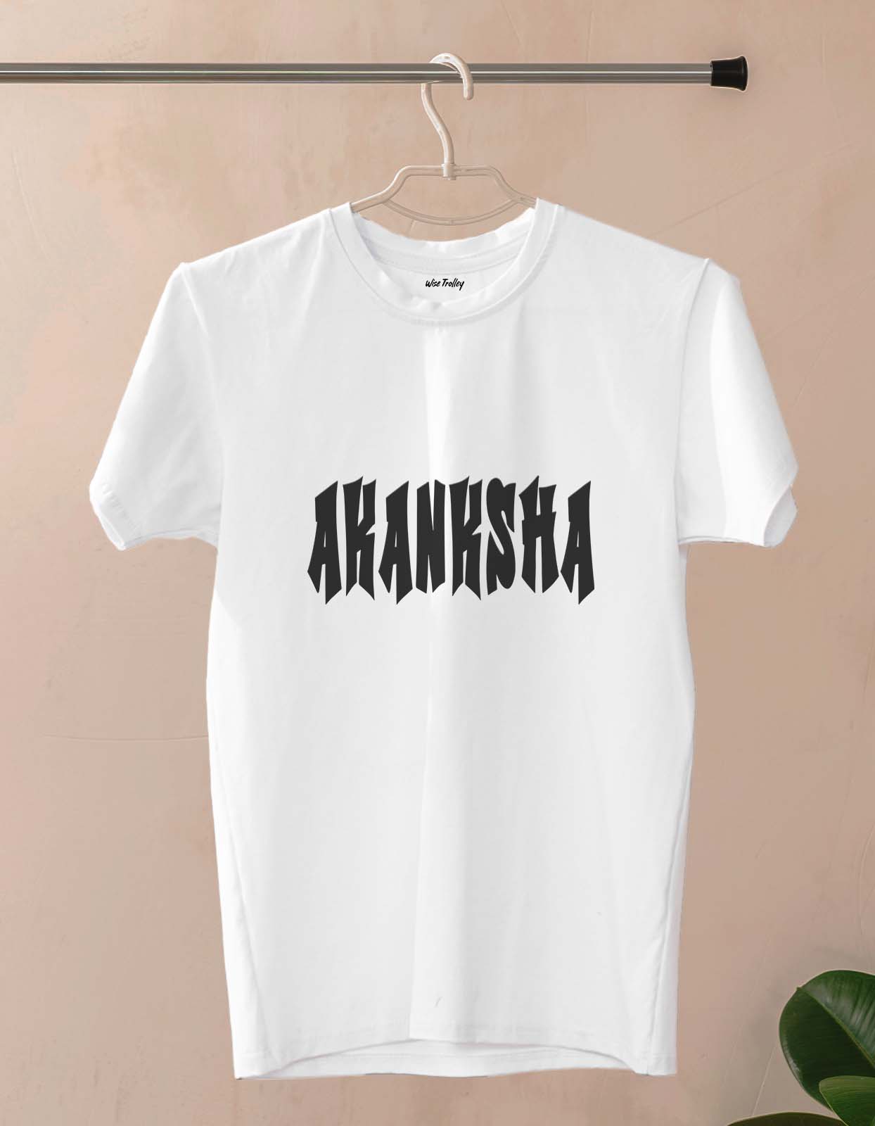 Akanksha Name T-shirt