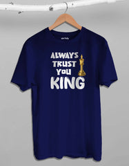 Always Protect You Queen-Always Trust You King Couple T-shirt