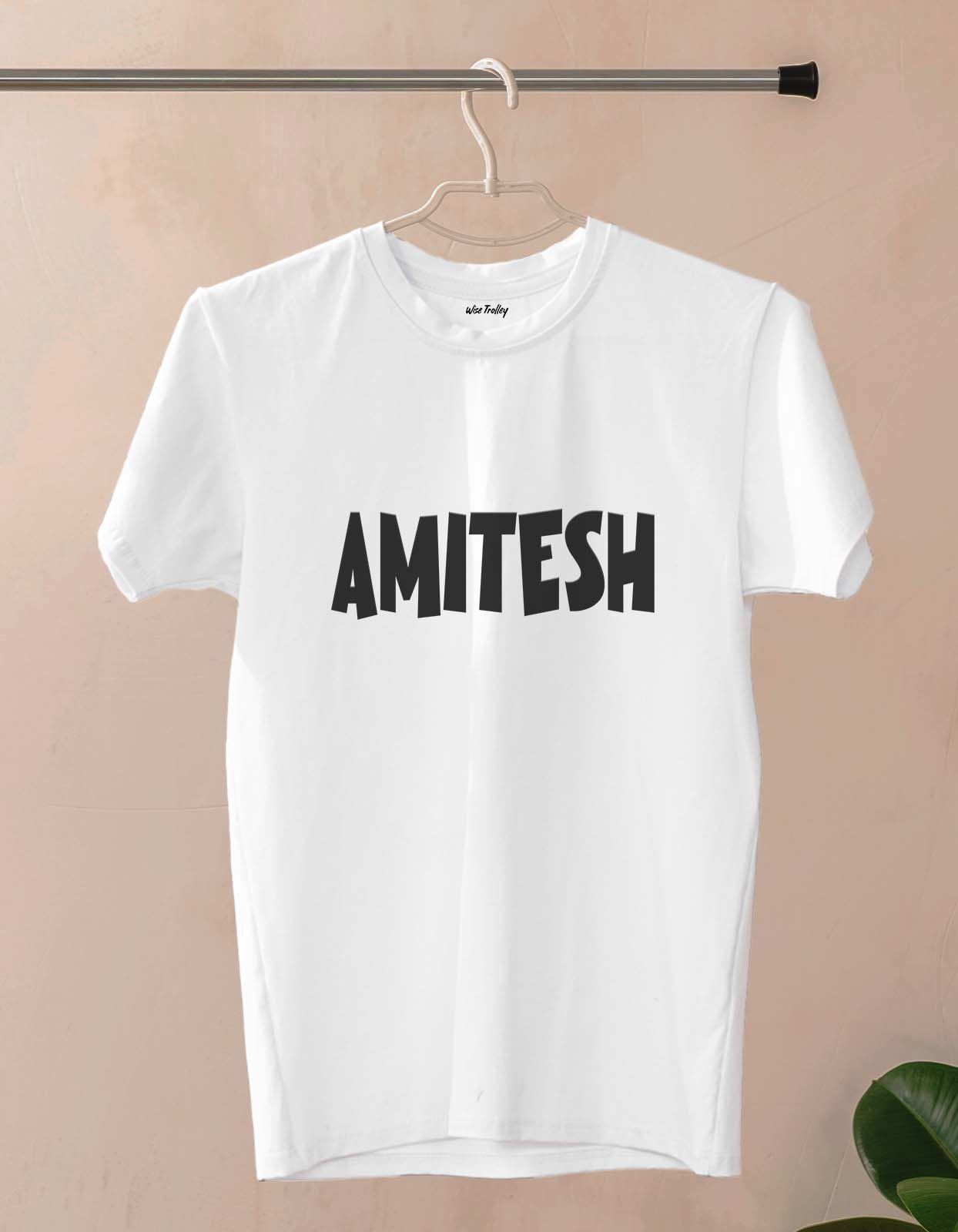 "Amitesh" Name T Shirt