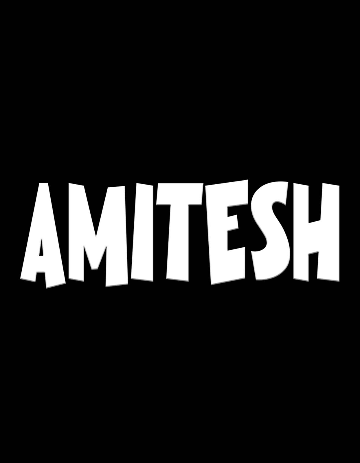 "Amitesh" Name T Shirt