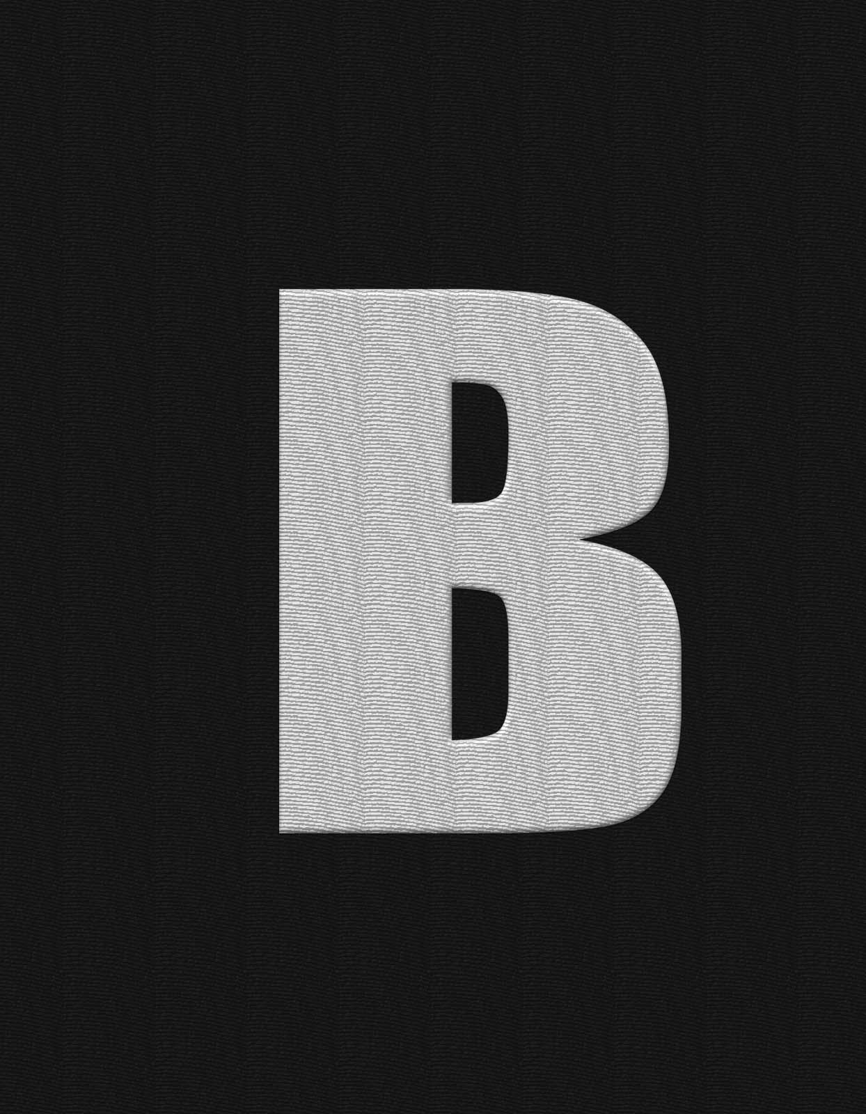 "B" Letter Cap