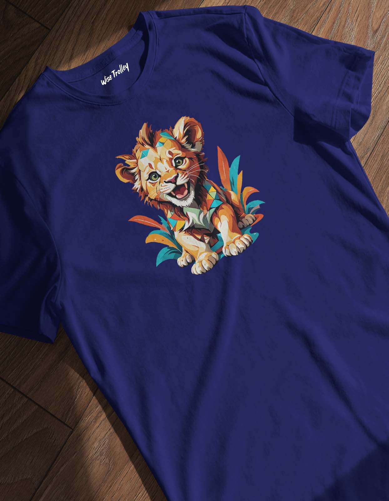 "Baby Lion" Printed T Shirt