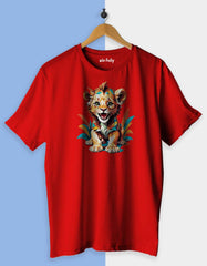 "Baby Lion" Printed T Shirt