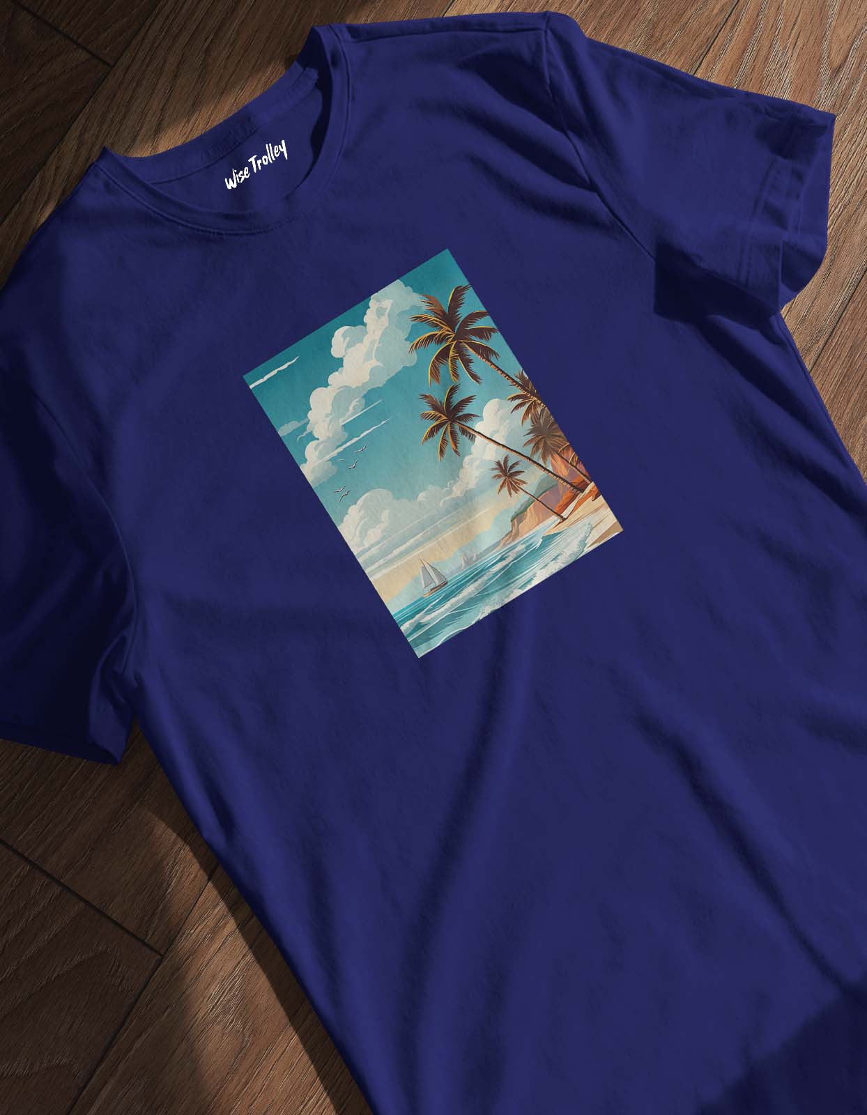 Beach Side Poster T Shirt