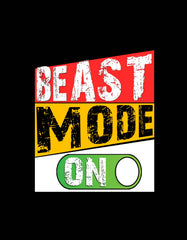 Beast Mode on T-shirt
