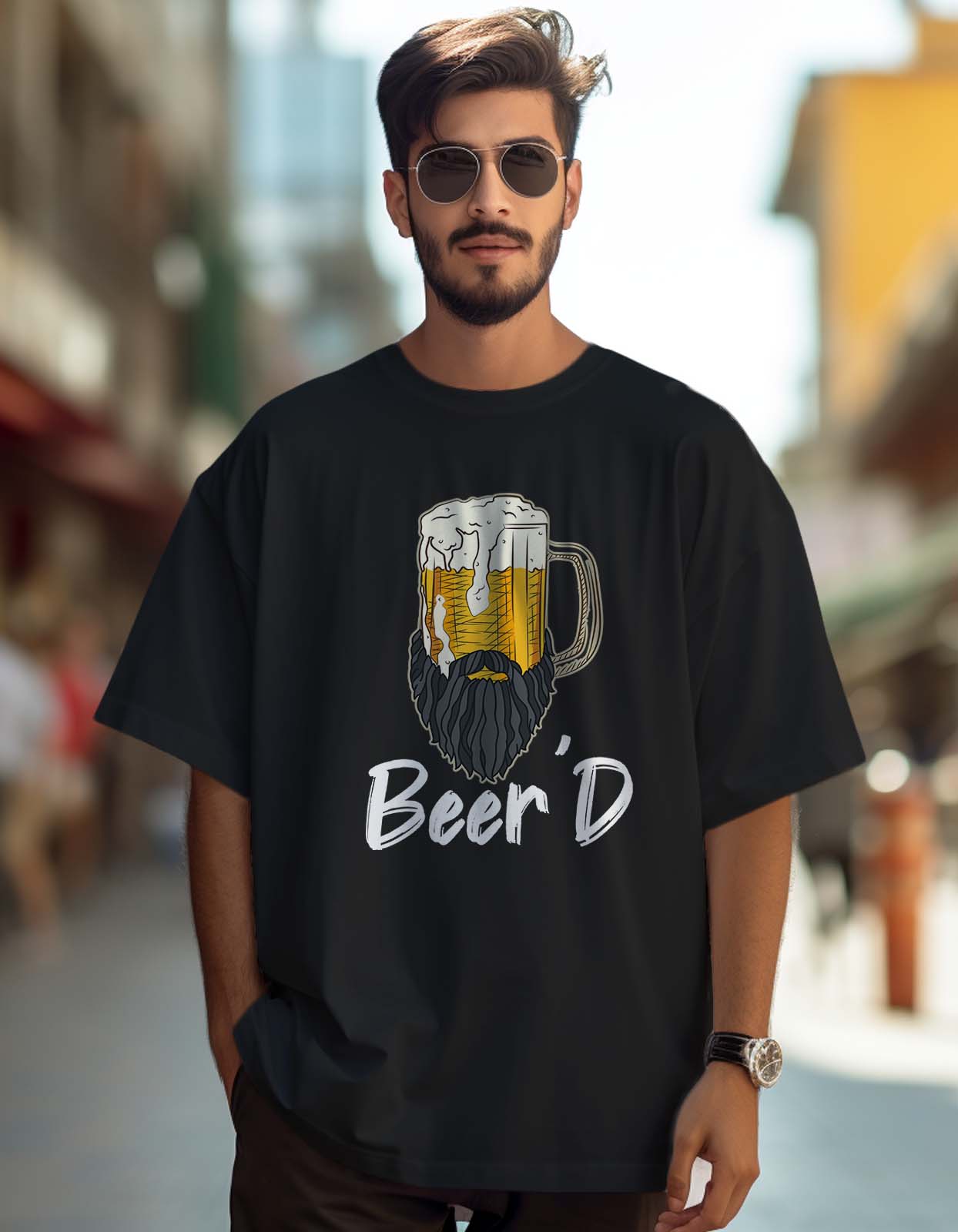 Beer’D Oversized T-shirt