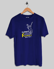 Beginners are Many Finishers are Few MS Dhoni T-shirt