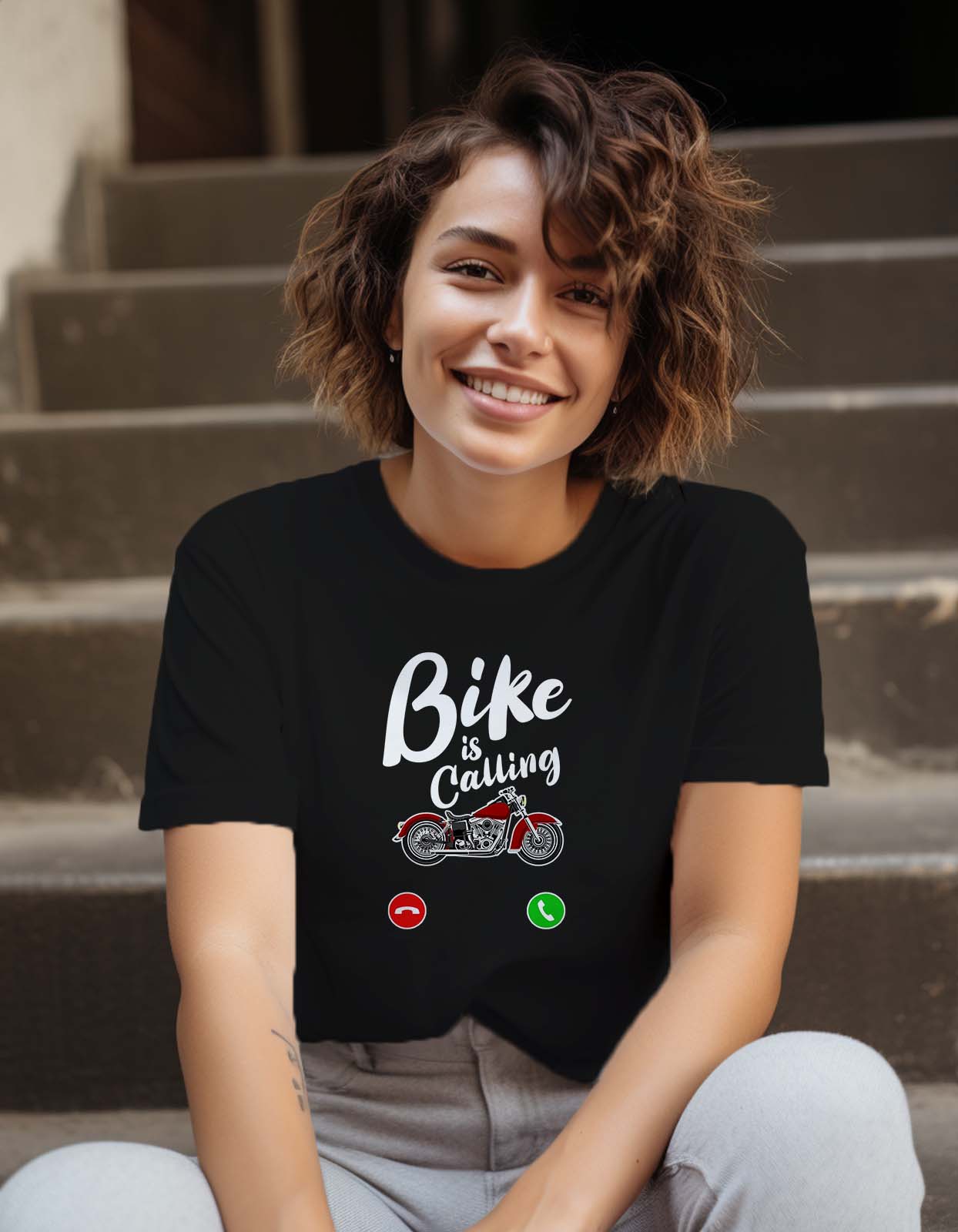 "Bike Is Calling" Bike T shirt