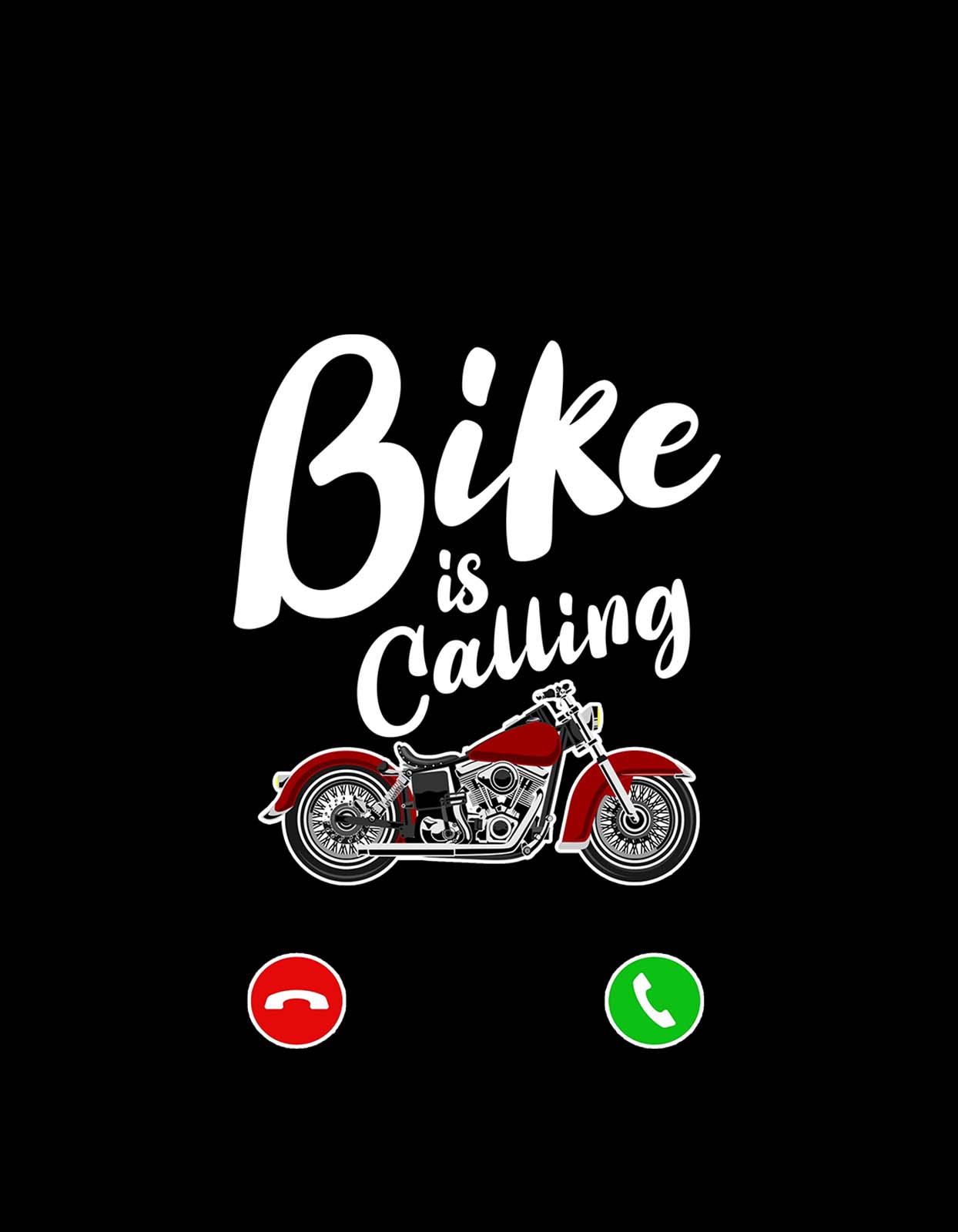 "Bike Is Calling" Bike T shirt