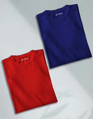 Blue-Red Combo T Shirt