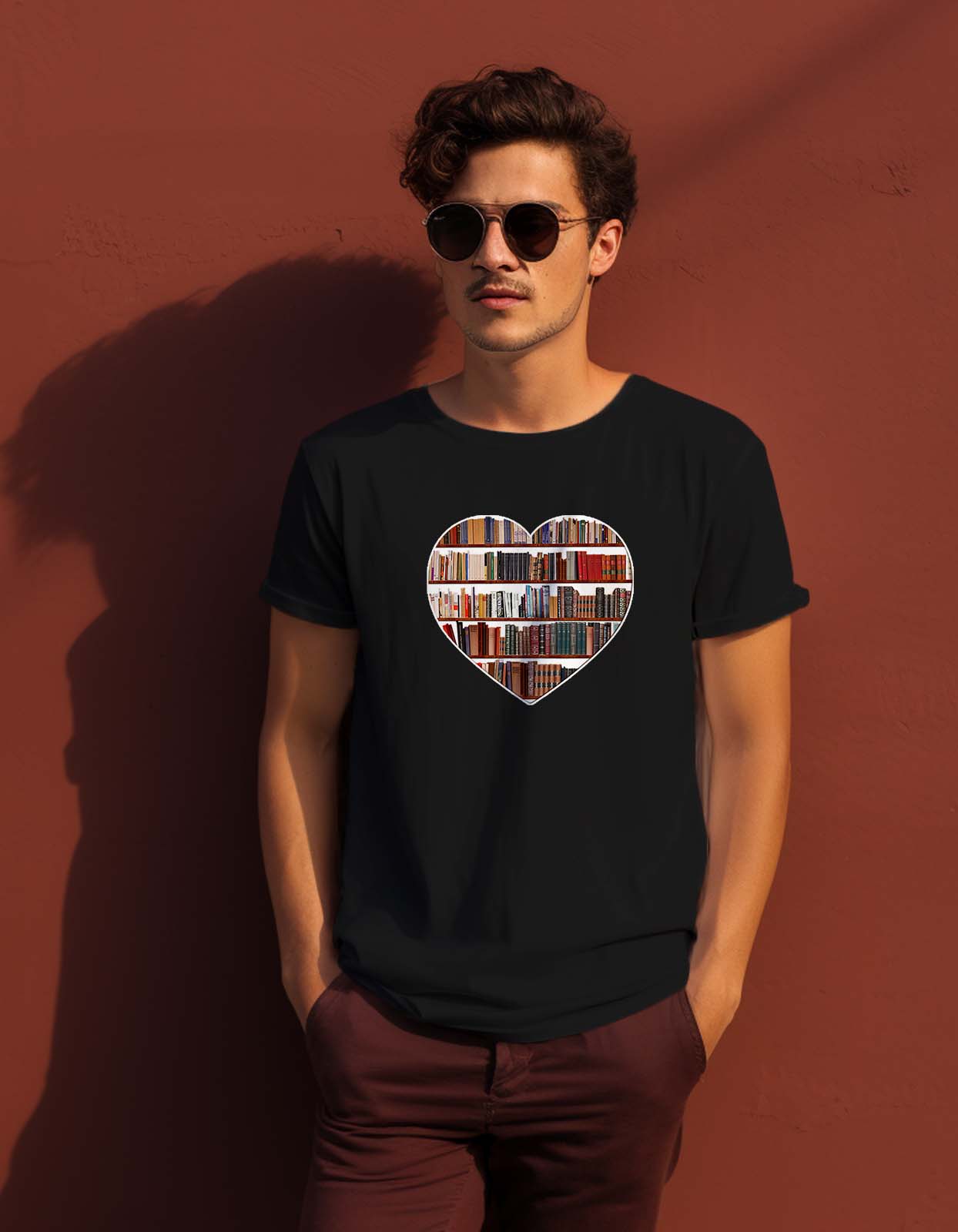 Book Lover Printed T shirt