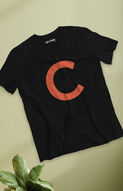 'C' Letter T-shirt