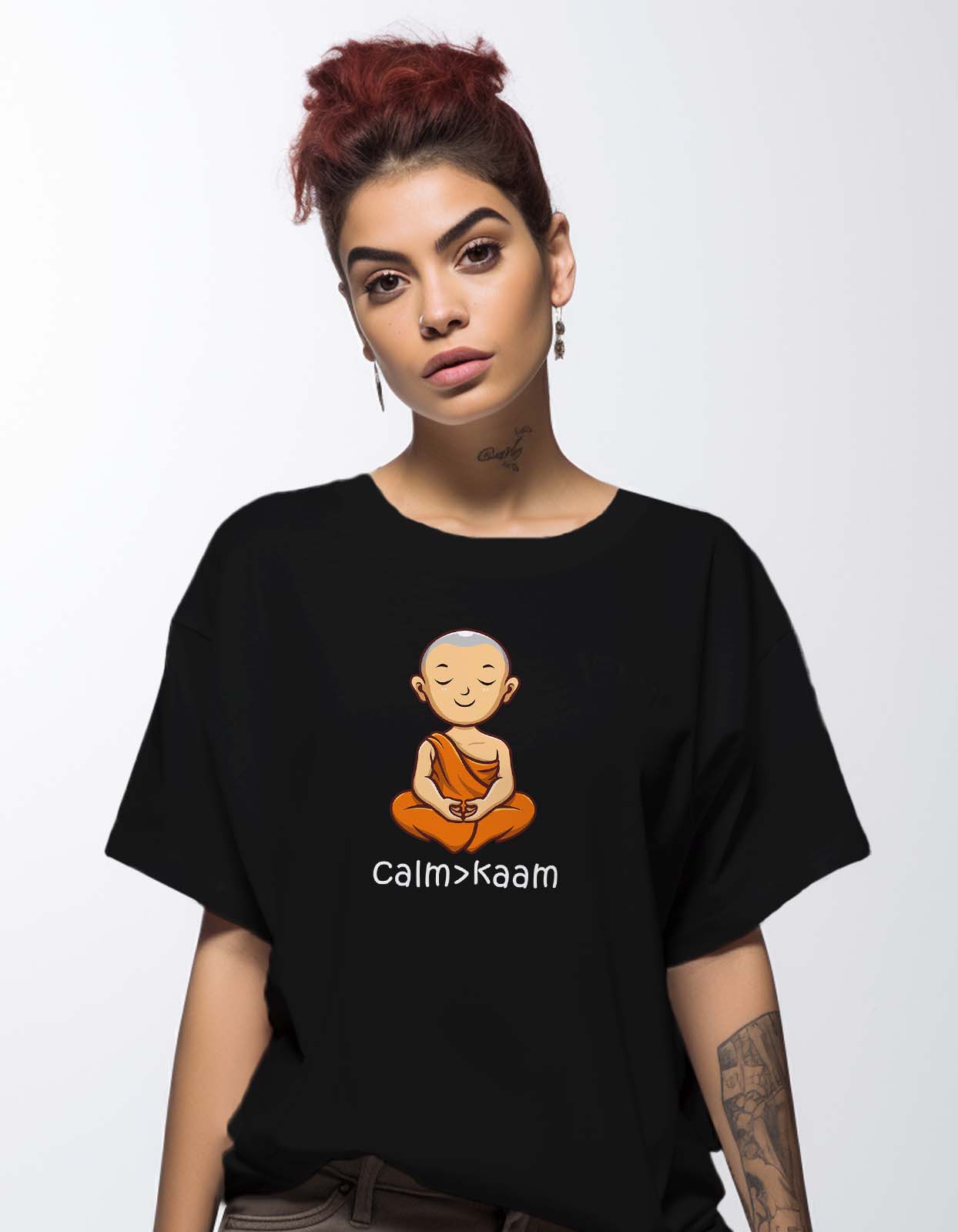 Calm Kaam Oversized T shirt