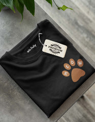 Cat Paws Pocket Printed T Shirt for Cat Lover