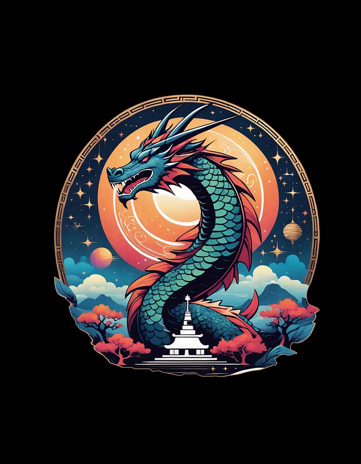 China Dragon T Shirt