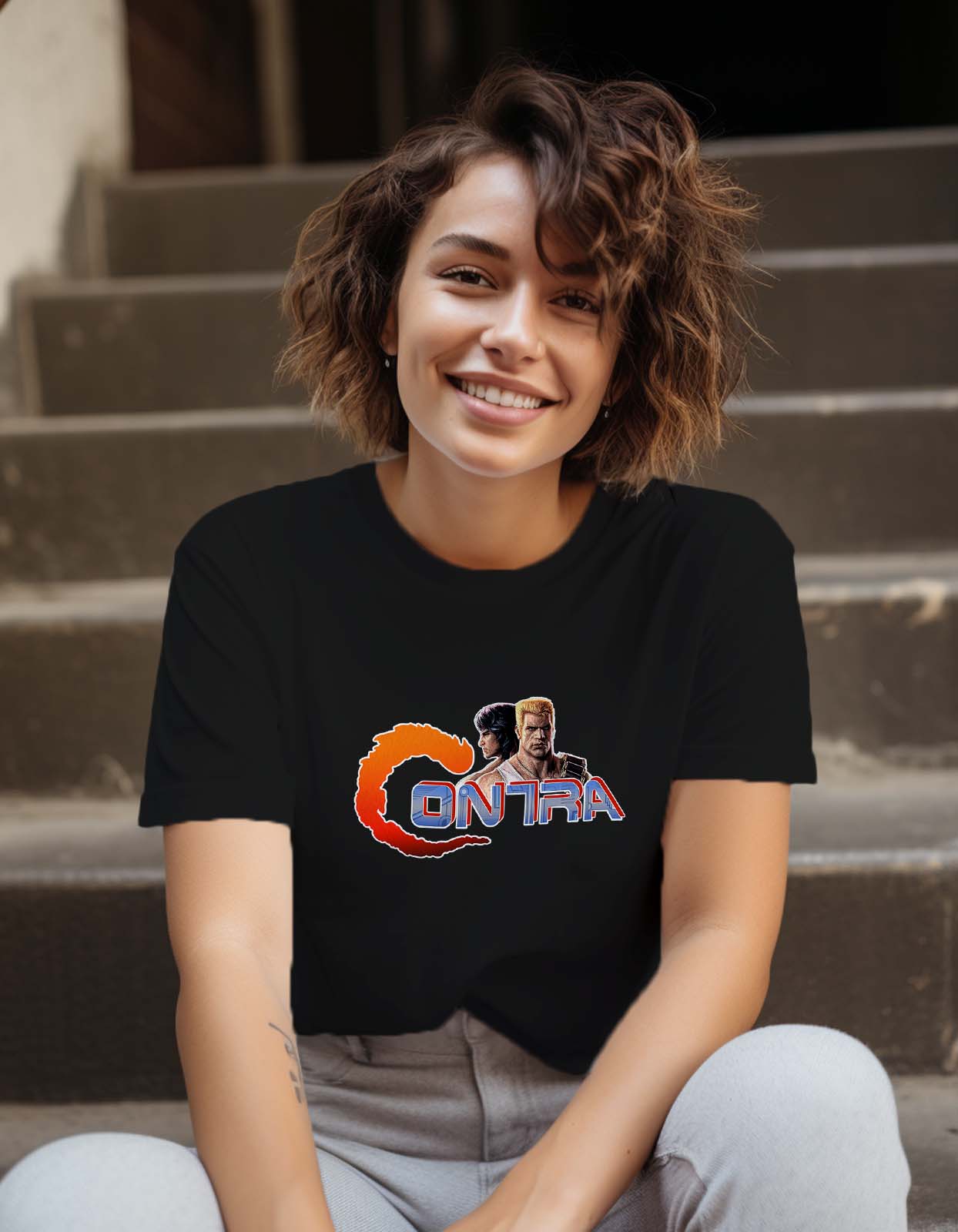 Contra Gaming T shirt