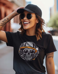 Cool Skull Printed T Shirt