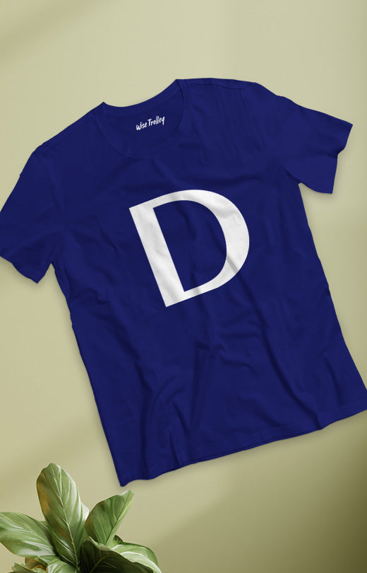 'D' Letter T-shirt