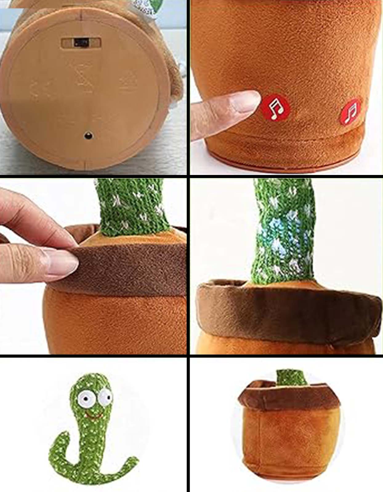 Dancing Cactus Talking Toy For Children