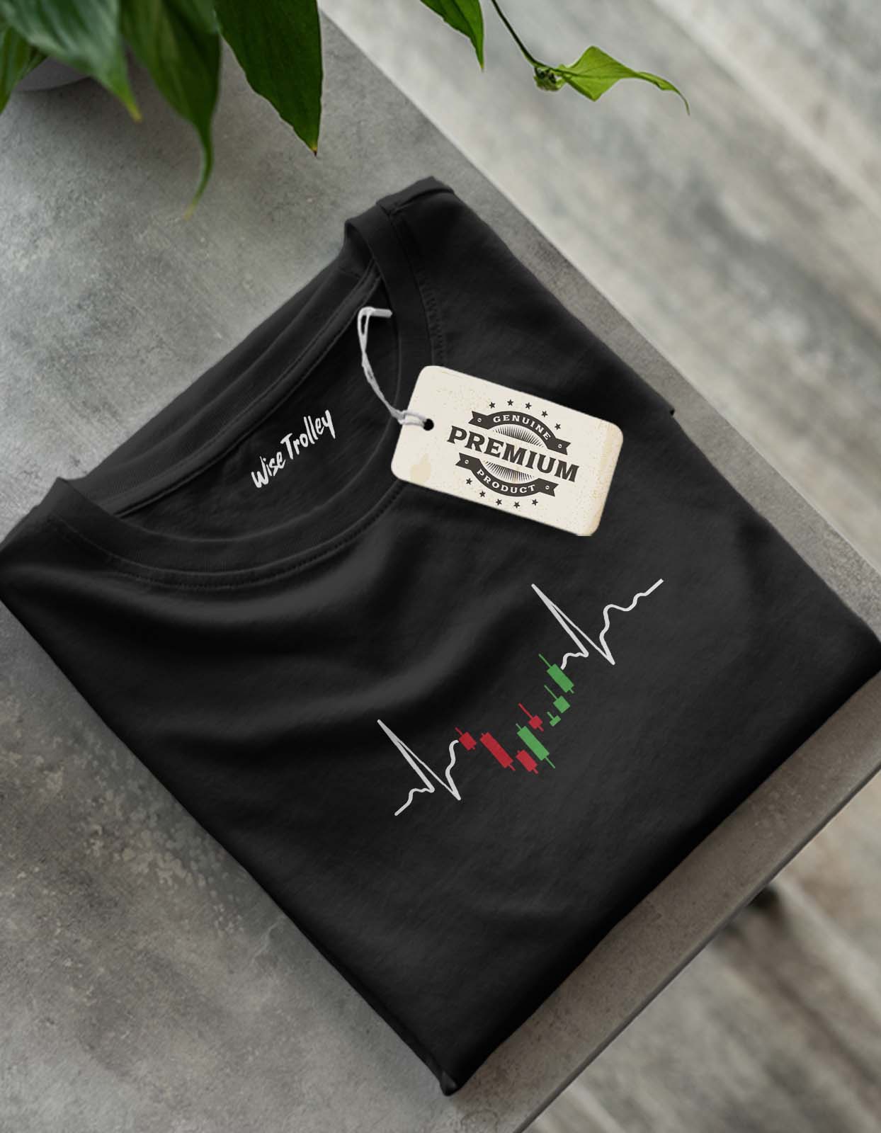 "Trading Heartbeat" Day Trader T shirt