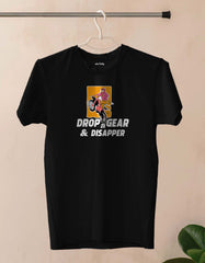 Drop a Gear and Disappear T shirt for Bike Lover